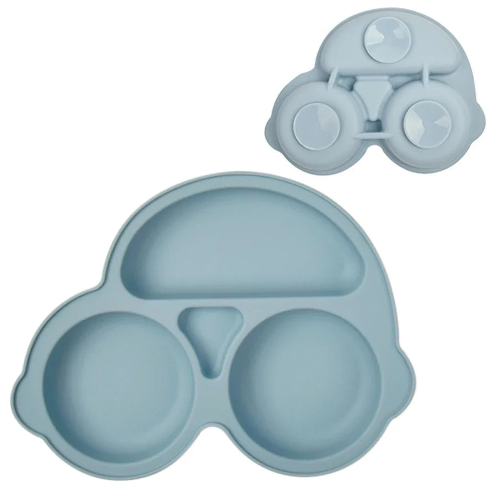 Assiette bébé GrignoteAuto™ : La Solution Innovante pour des Repas Amusants et Sans Dégâts