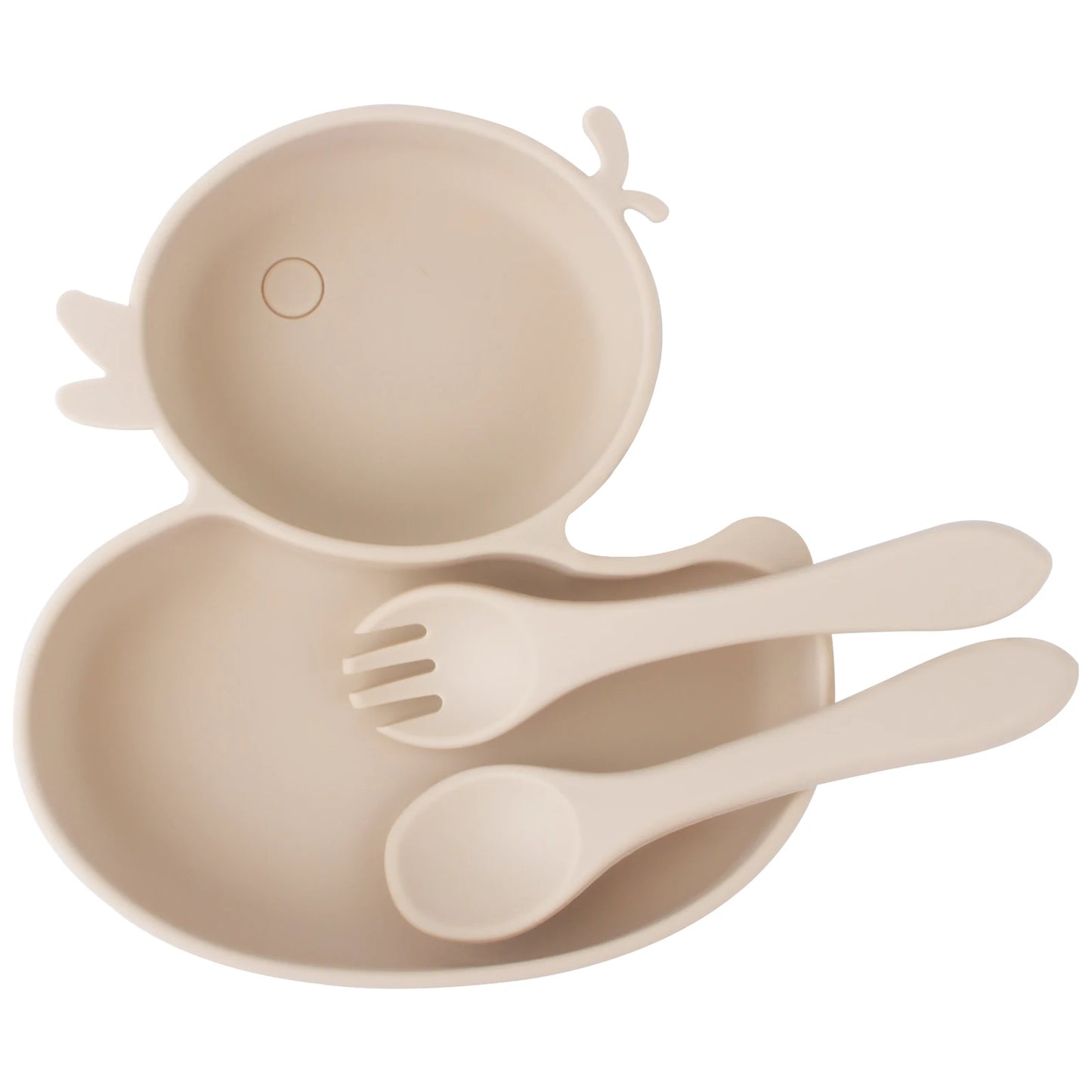 L'Assiette Bébé BabyDuck™ : La Solution Ludique et Pratique pour les Repas de Votre Petit