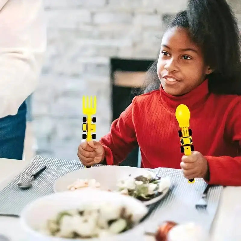 KidConstr™ - Le Coffret Repas Amusant qui Révolutionne l'Alimentation de Vos Enfants