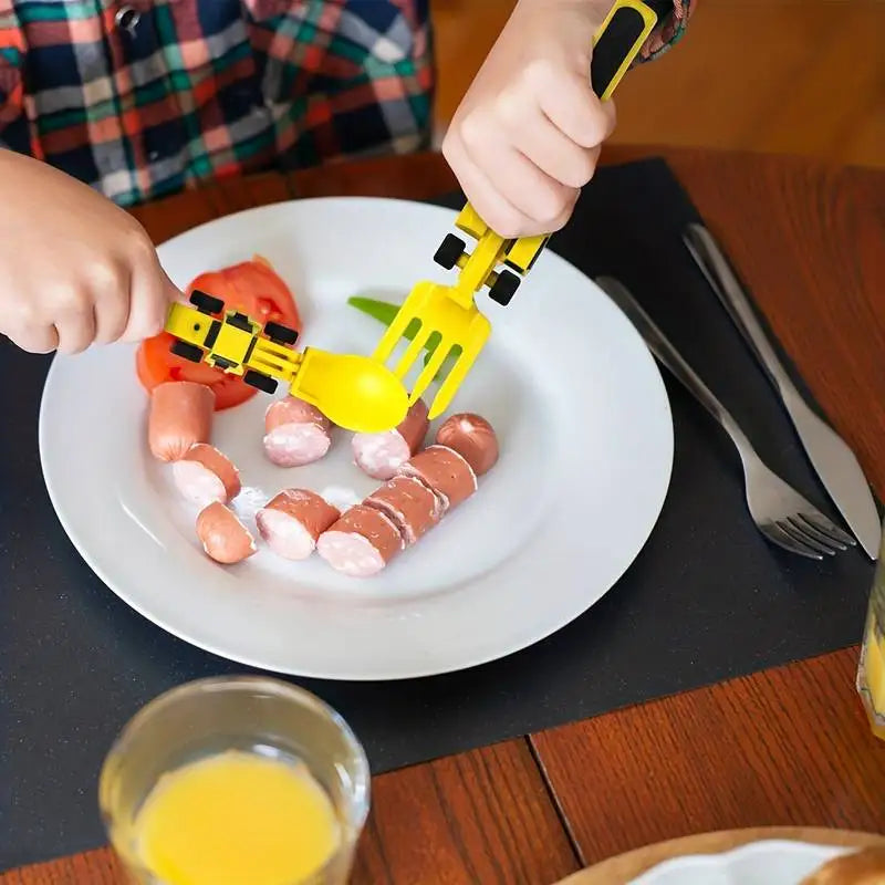 KidConstr™ - Le Coffret Repas Amusant qui Révolutionne l'Alimentation de Vos Enfants