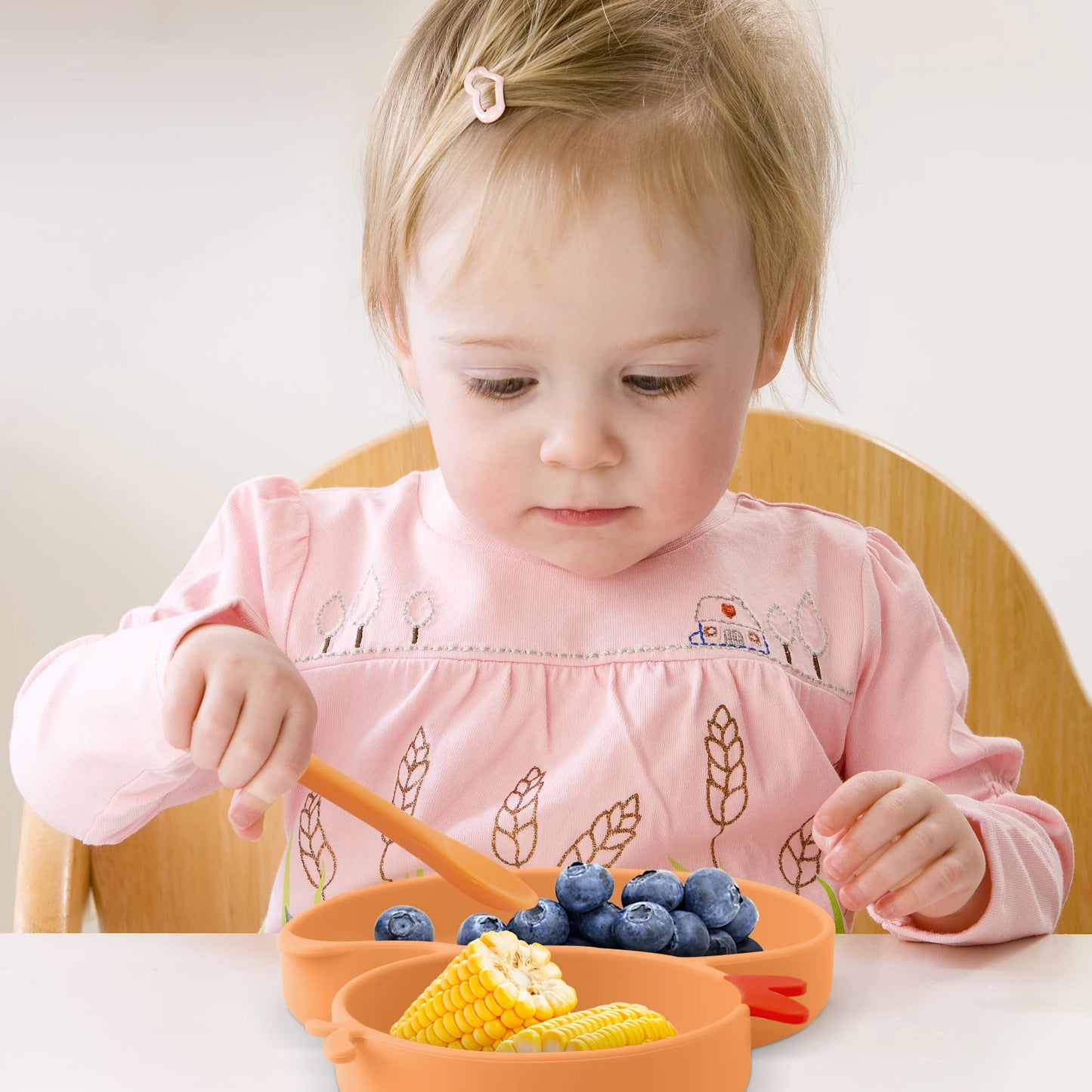 L'Assiette Bébé BabyDuck™ : La Solution Ludique et Pratique pour les Repas de Votre Petit
