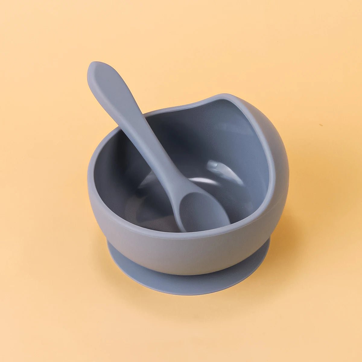 Assiete enfant en Silicone avec ventouse - Câlins Bébés