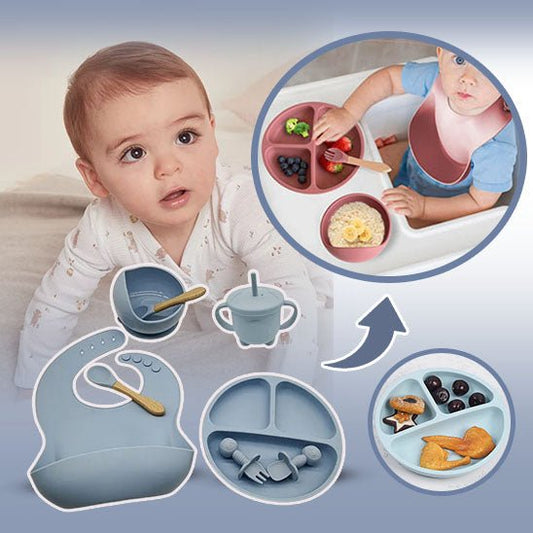 Coffret Repas Bébé - Babyset™ : L'Ensemble Complet pour une Alimentation Sereine - Câlins Bébés