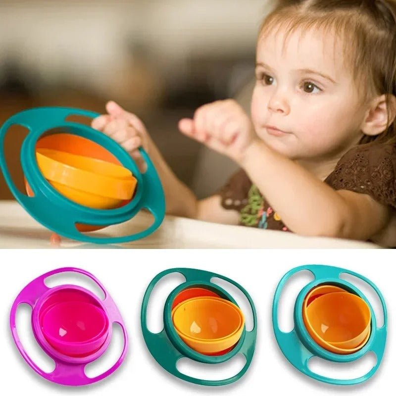 KiddyBowl™ - Solution repas amusante et anti renversement pour votre enfant. - Câlins Bébés