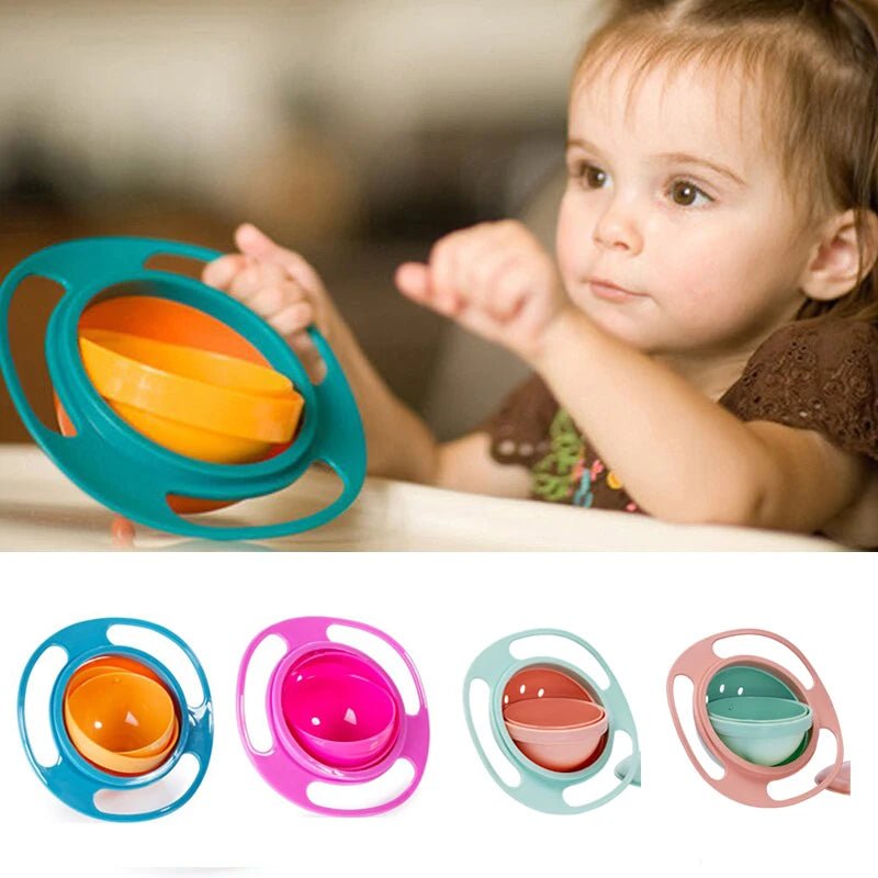 KiddyBowl™ - Solution repas amusante et anti renversement pour votre enfant. - Câlins Bébés